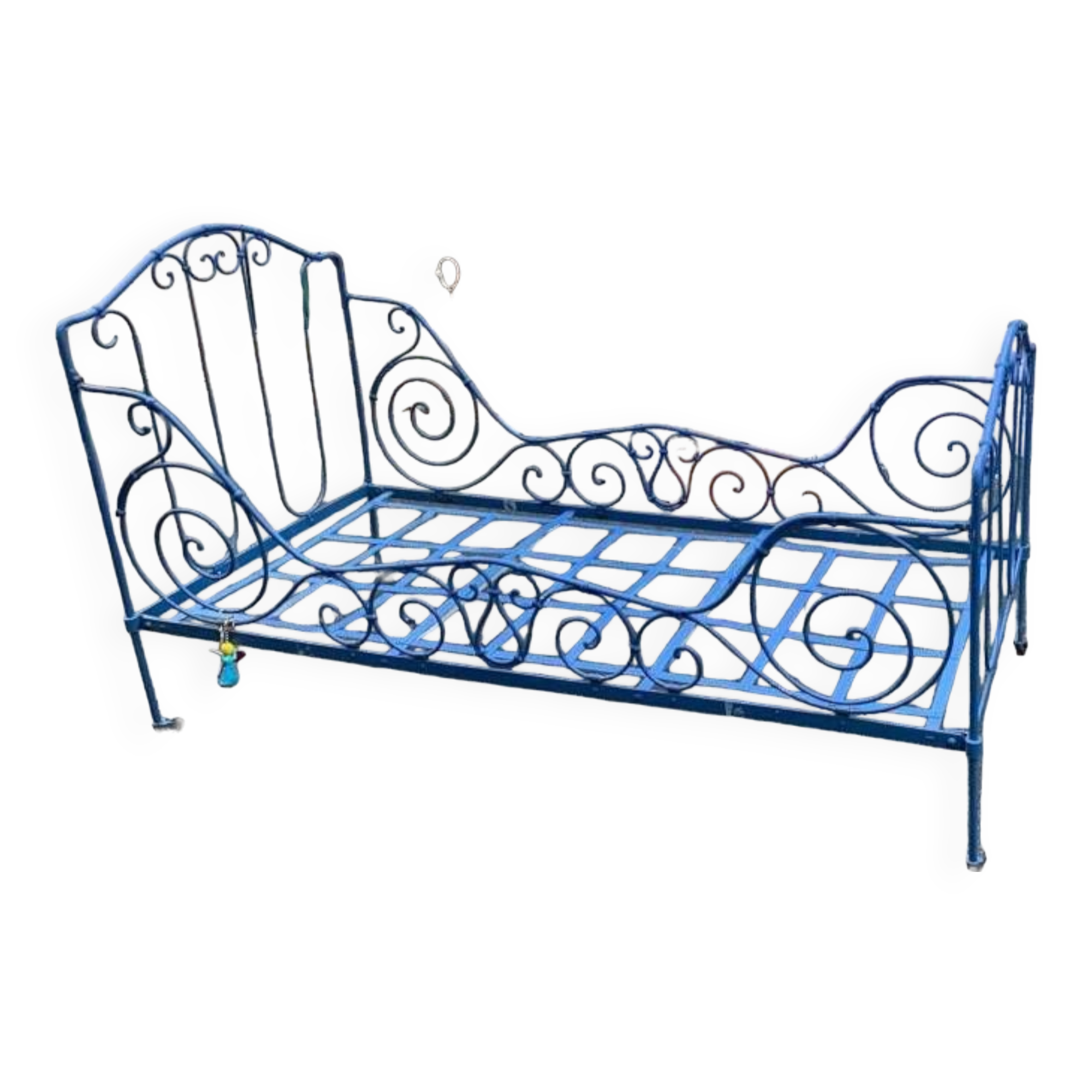 Wrought iron adult bed
