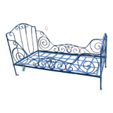 Wrought iron adult bed