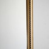 1970s Scandinavian gold lacquered mirror