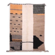 Handwoven pure wool rug, size 250 x 250 cm.