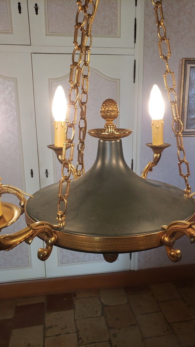 Empire style pendant light