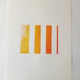 Minimalist geometric painting