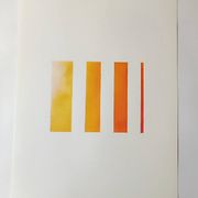 Minimalist geometric painting