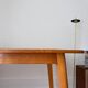 Desk with tapered legs