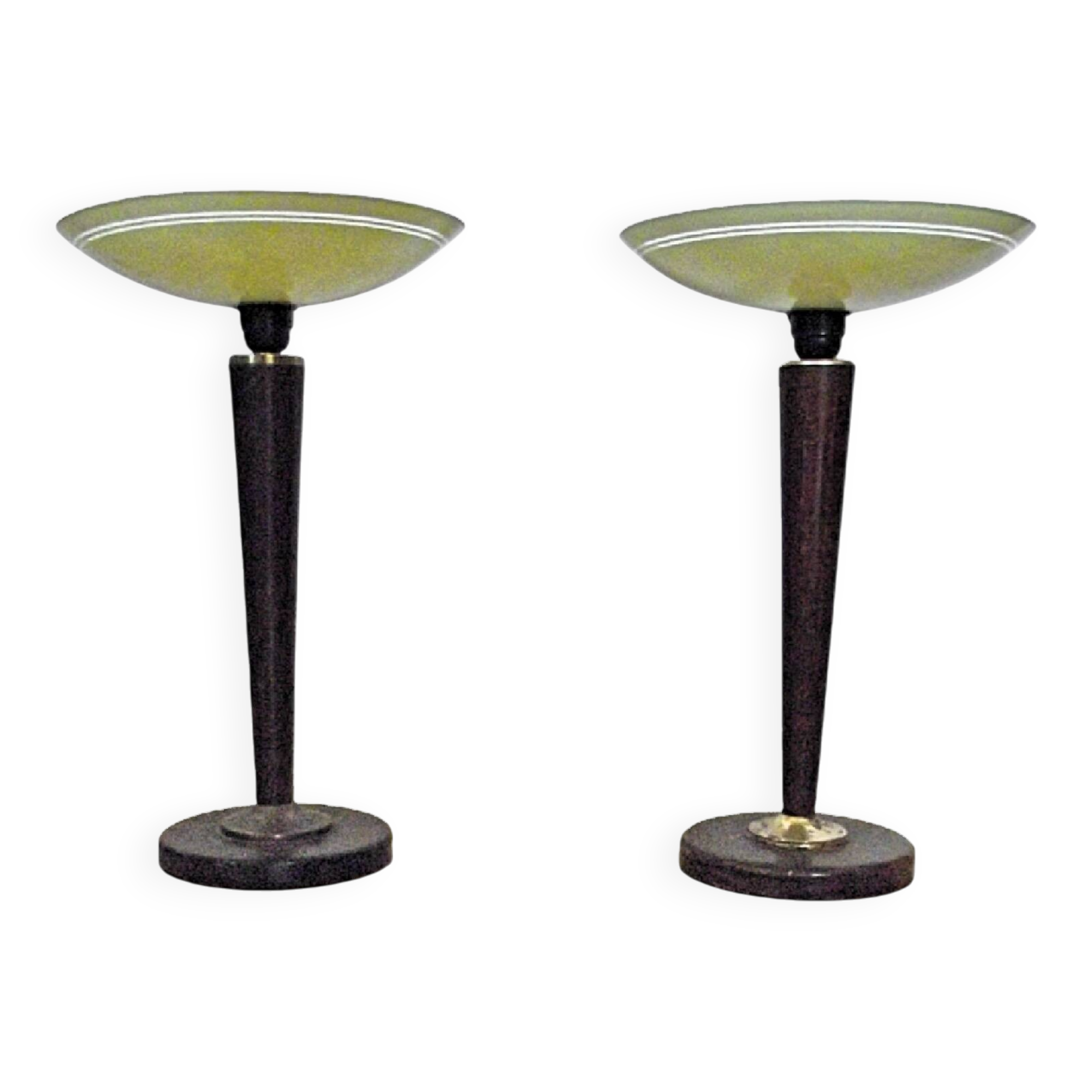 Pair of Art Deco style lamps