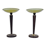 Pair of Art Deco style lamps