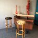 Duo of vintage bar stools