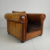 Fauteuil lounge XL de luxe en peau de mouton – par Lounge Atelier