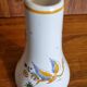 Vase soliflore en faience décor vieux Moustiers