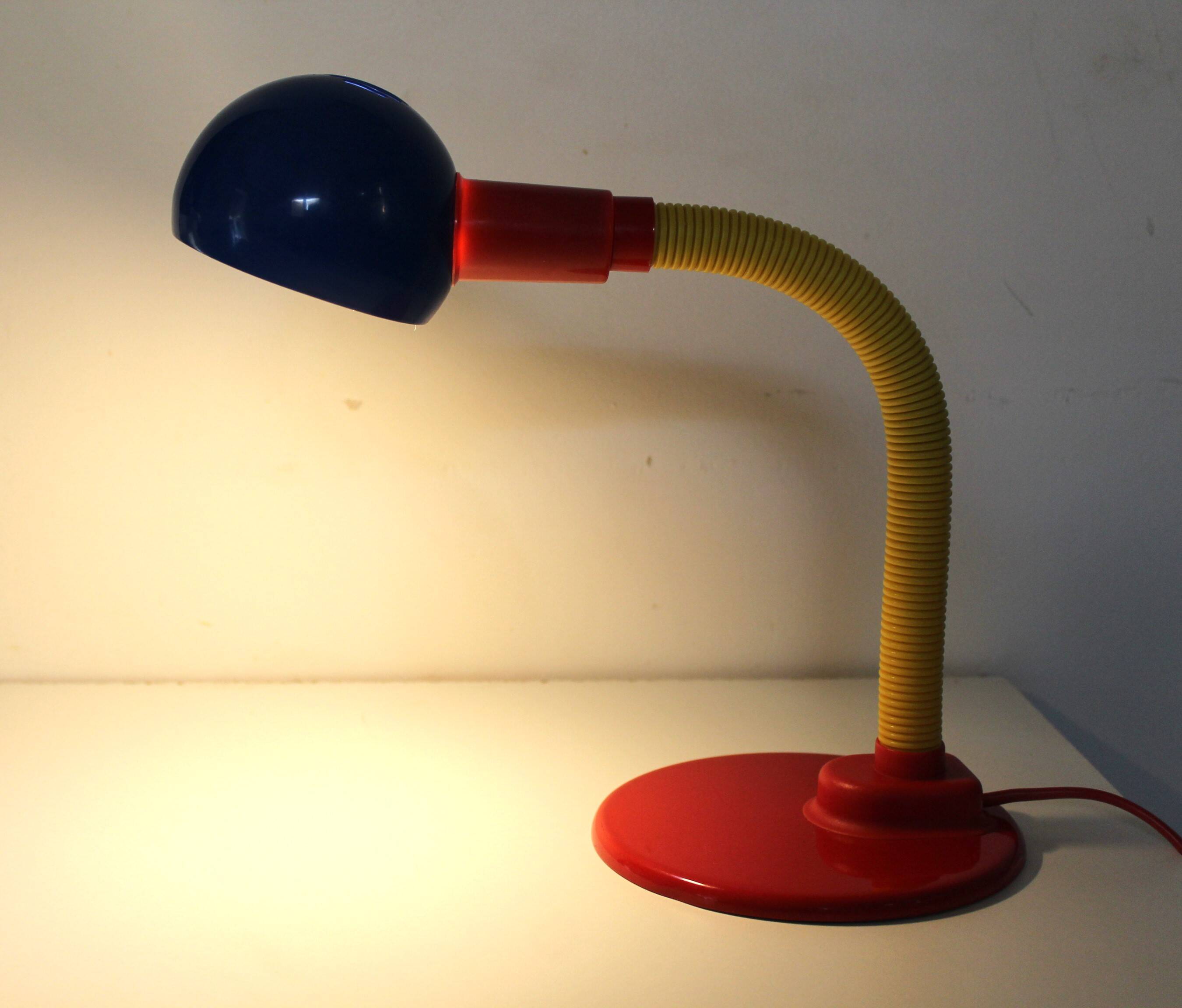 Memphis style desk or bedside lamp