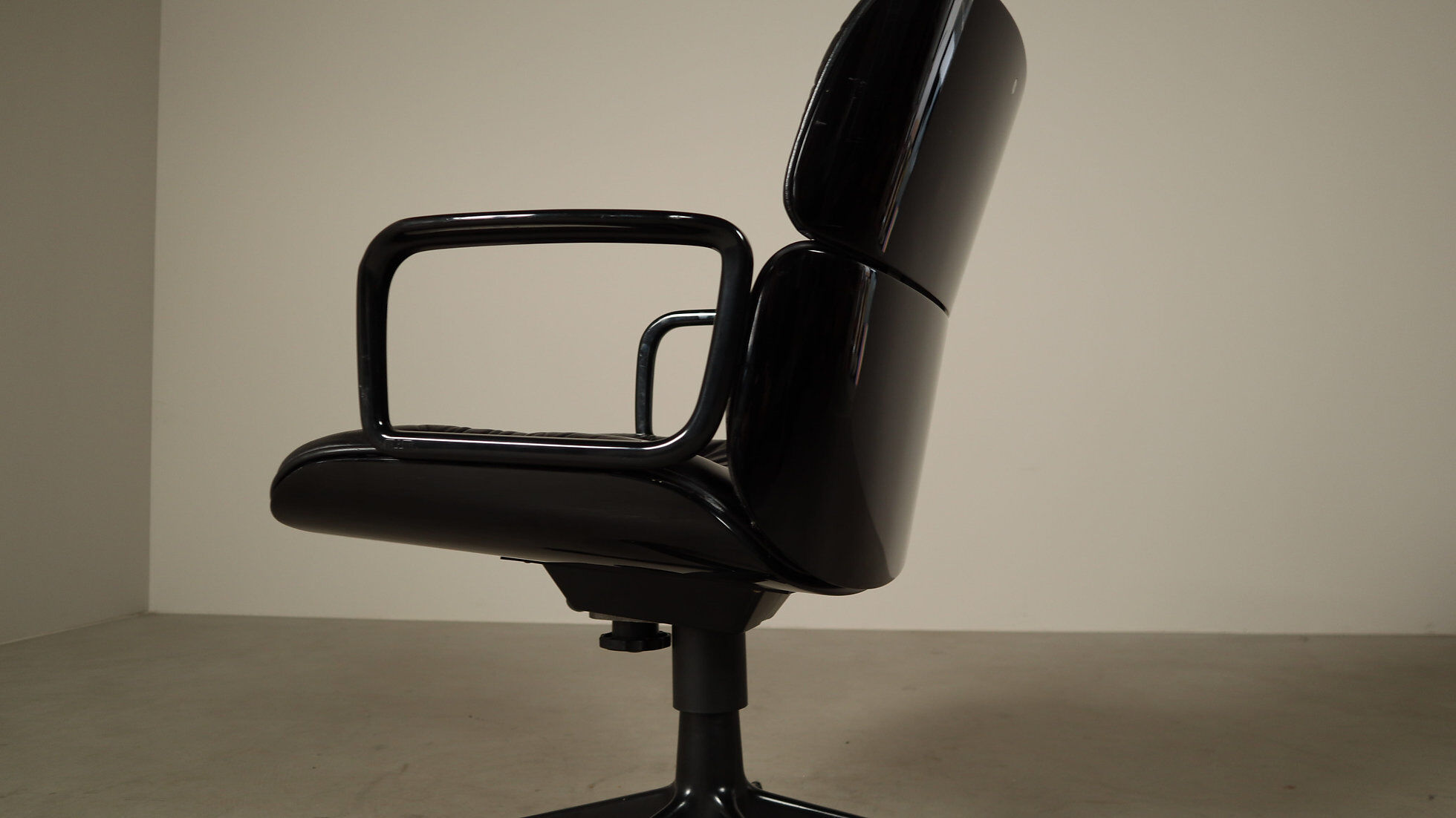 Ennio Fazioli “Parioli” executive office chair for MIM Roma, Italy, 1970s
