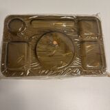 Plateau compartimenté Guzzini Luigi Massoni, années 70