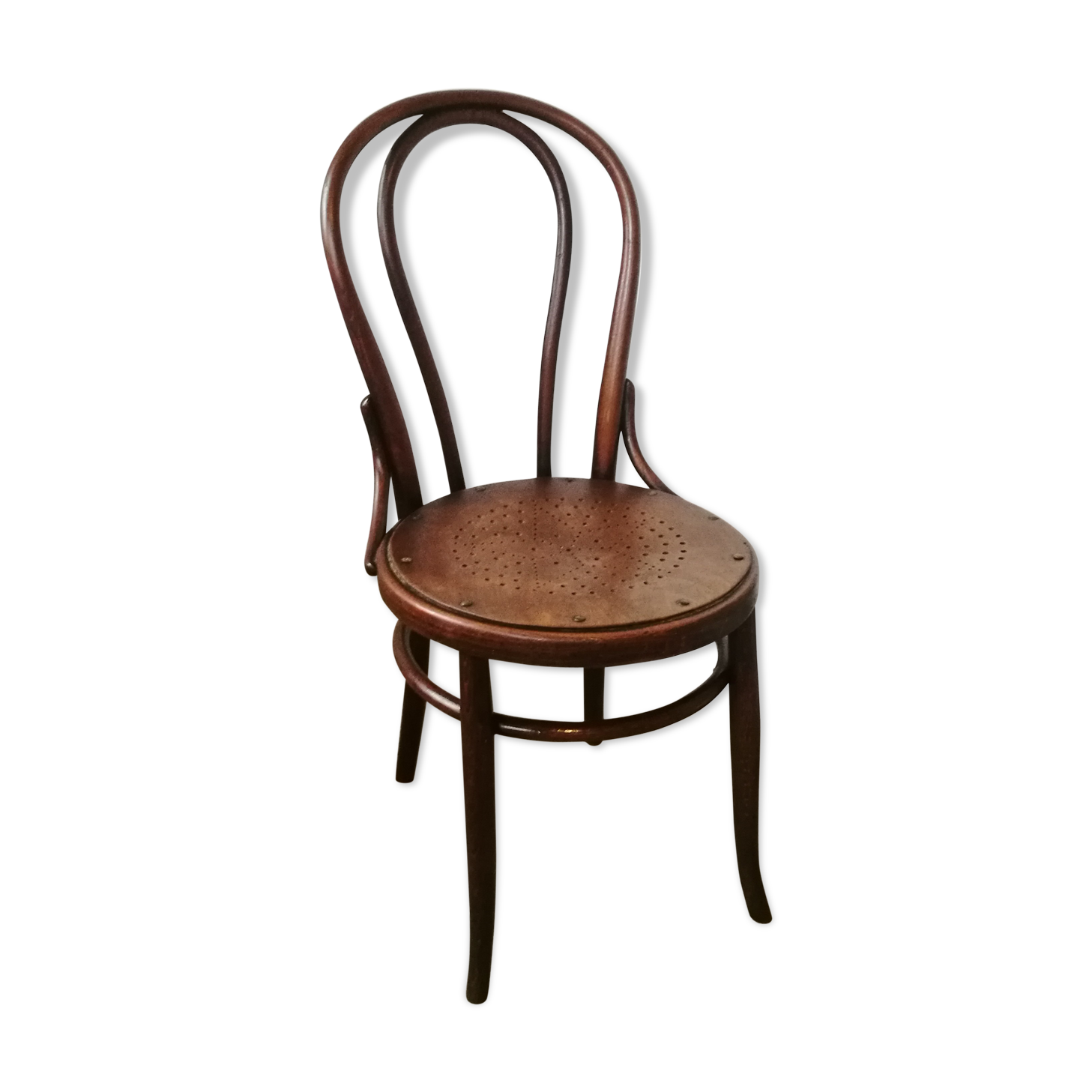 Taxhel bistro chair in curved wood