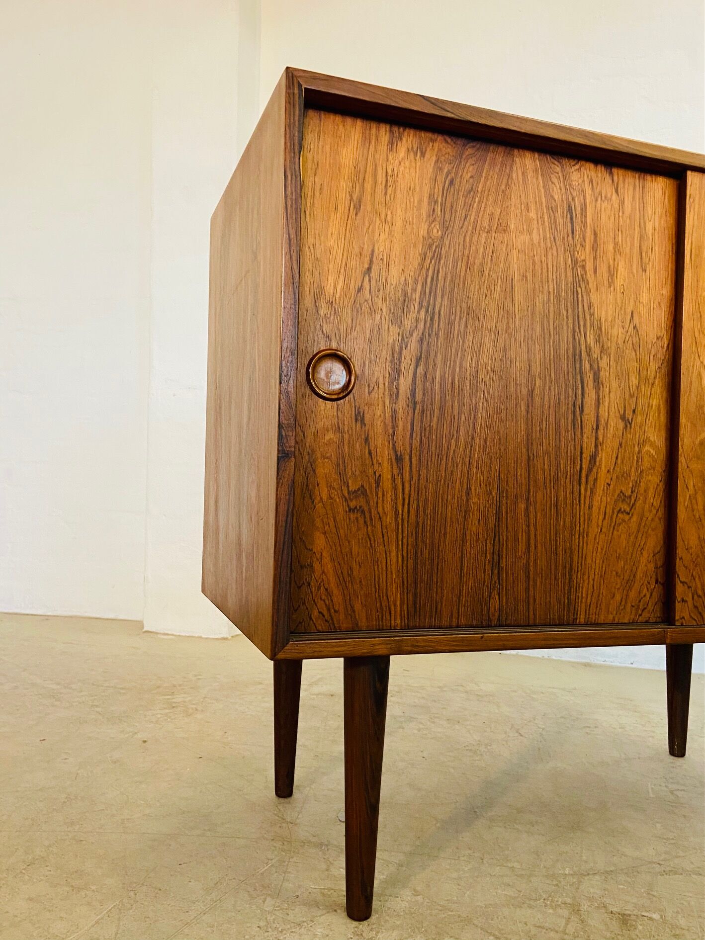 Vintage Danish mid-century rosewood chest of drawers 1960s