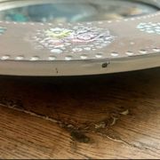 Ceramic Mirror Mari Simmulson Floral Decor/ Scandinavian Design