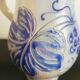 Pitcher in grey and blue Alsace sandstone