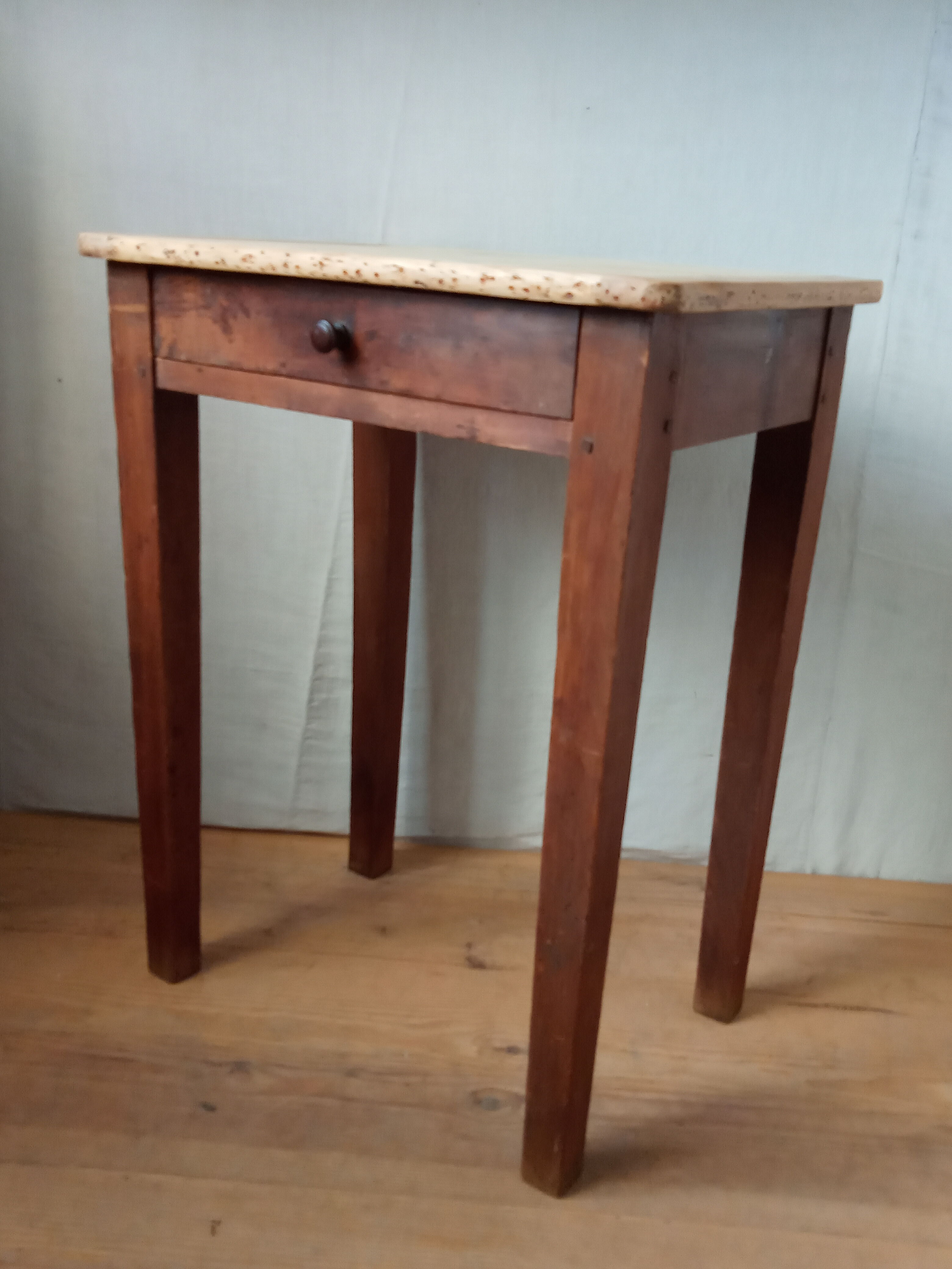 Old kitchen side table