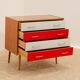 Mid century Eastern Bloc Vintage chest of drawers, 1970´s, Czechoslovakia
