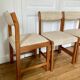 Set of 4 vintage chairs