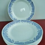 Set of 6 Roselys Plates