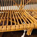 2-seater rattan sofa