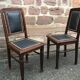 Paire de chaises art deco 1930