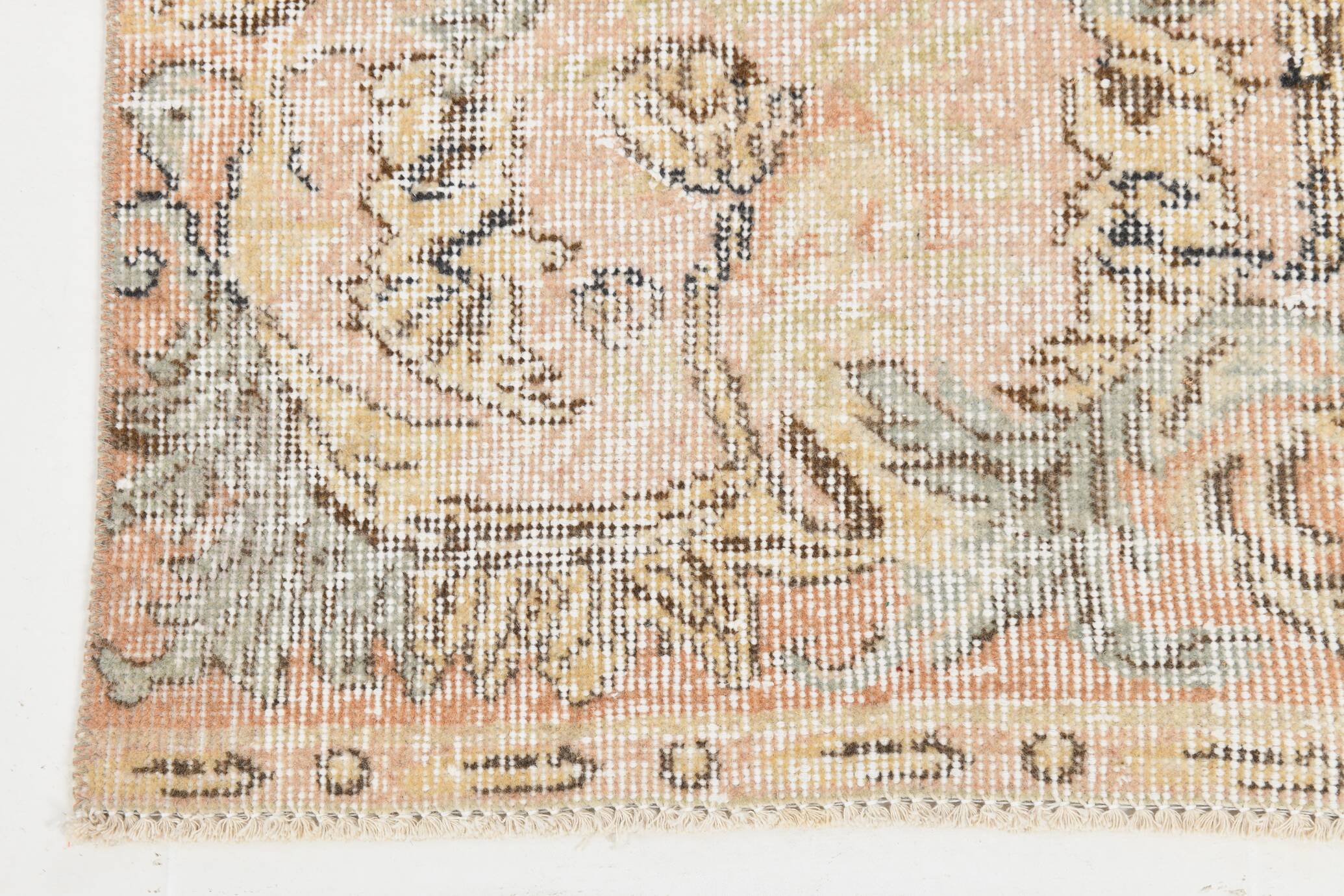 5x9 Red Soft Color Pastel Classic Turkish Area Rug, 161x271Cm SK 4879