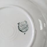 Set of 6 Boch oak leaf soup plates