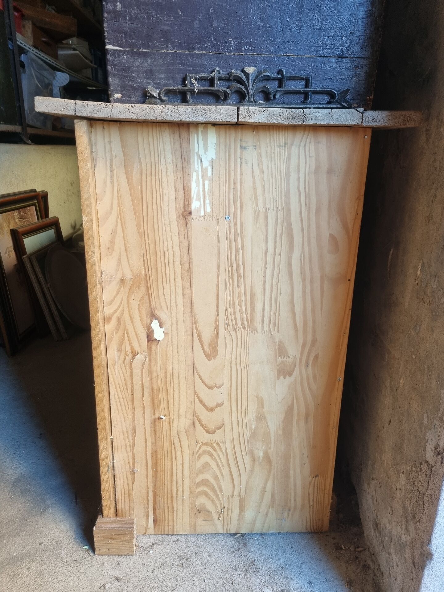 Enfilade comptoir rustique