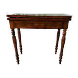 Game table/mahogany console