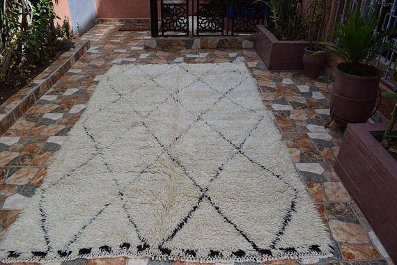 Beni ouarain 165x290cm carpet