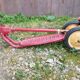Old nordy children's scooter red metal 1970s vintage