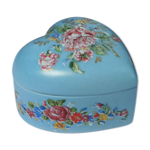Vintage Limoges porcelain heart box