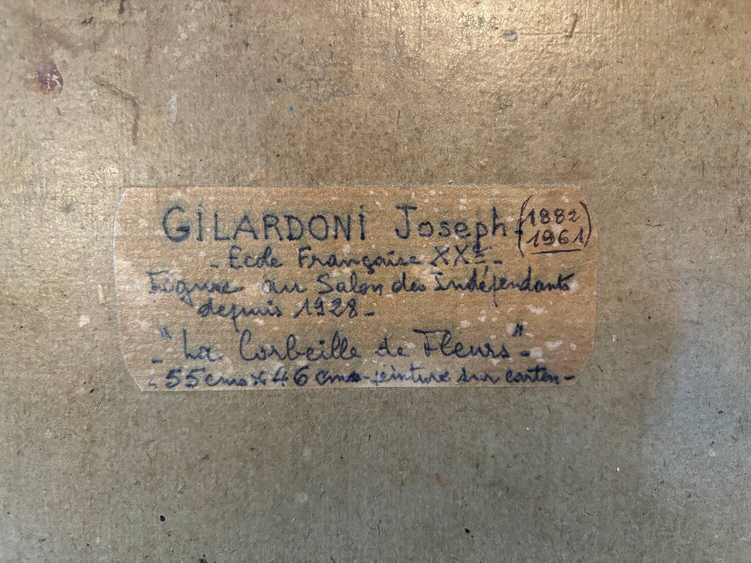 Still life signed Gilardoni