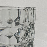 Classic transparent glass vase
