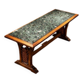 GAETANO BORSANI - CONSOLE / CENTRE TABLE / Marble & Wood - 1930s
