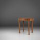 Timeless French Art Deco side table in oak, 1930s