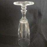 8 antique champagne flutes
