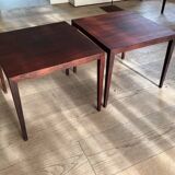 2 tables basses en palissandre de Severin Hansen - Danemark années 60