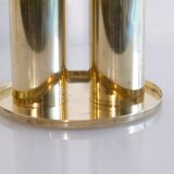 Pair of 1970 Scandinavian brass candlesticks
