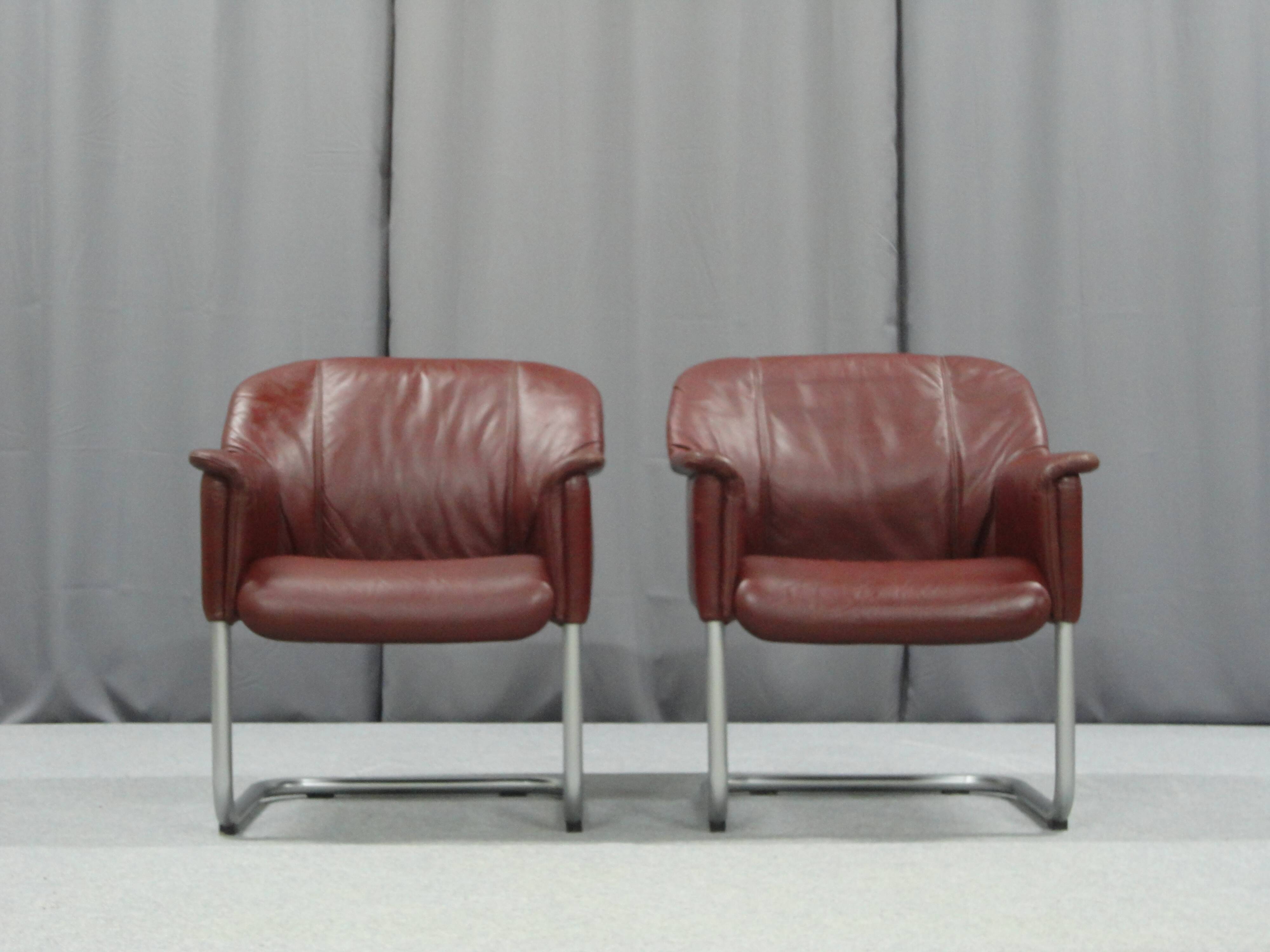 Pair of scandinavian armchairs 1960s
