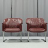 Pair of scandinavian armchairs 1960s