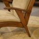 Fauteuil scandinave et deux ottomans 1960’s