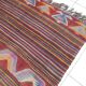 Vintage Turkish kilim, handwoven, 136x167 cm.