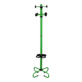 Porte-manteau italien en métal laqué des années 1970 avec porte-parapluie