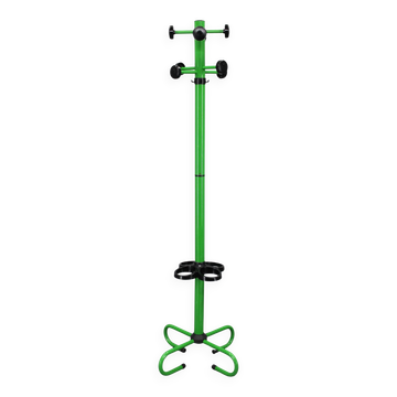 1970s Italian lacquered metal coat rack with umbrella holder