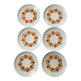 6 plates bavaria vintage 70