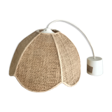 Suspension flowers in braided rafia