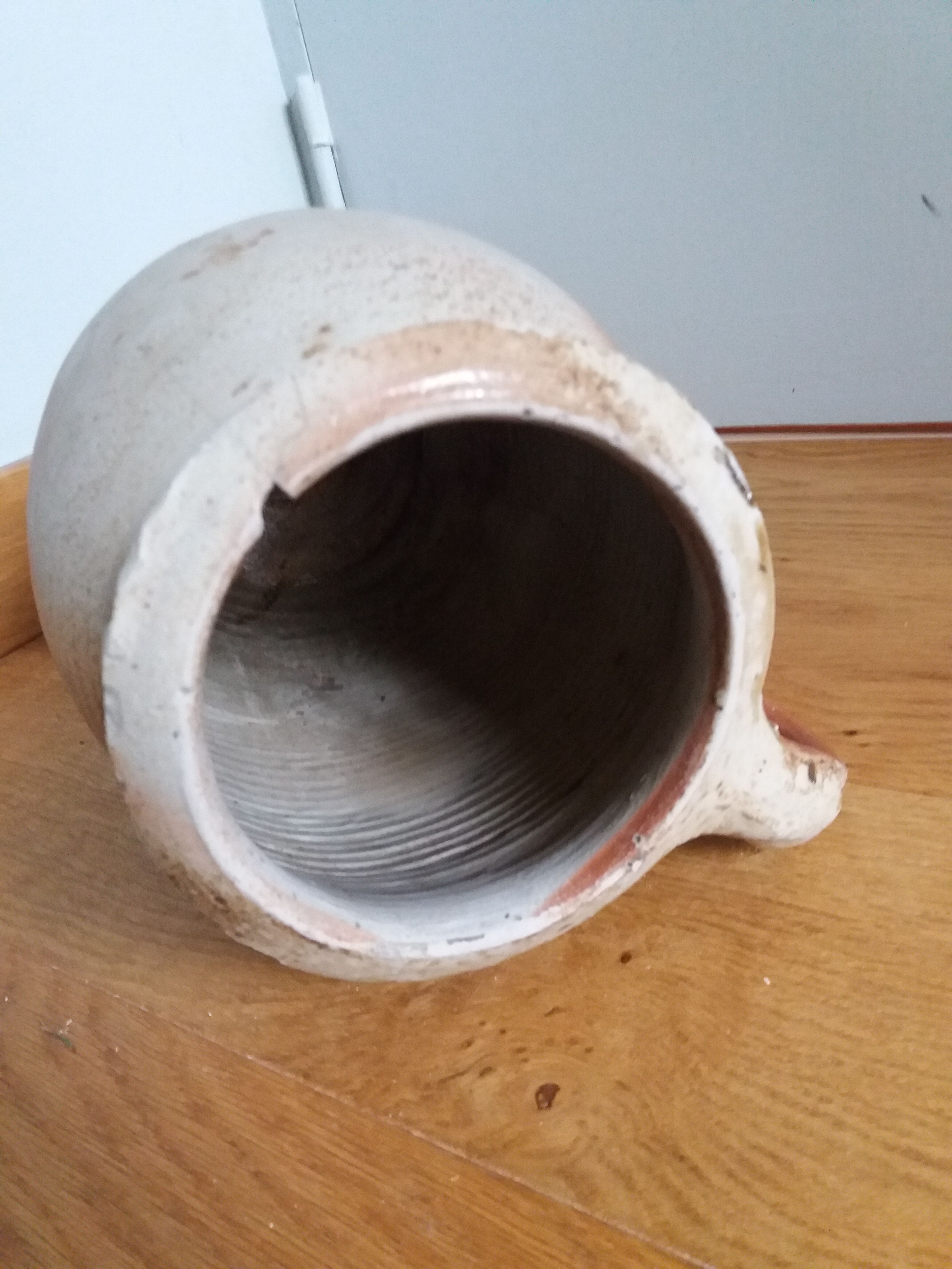 Sandstone terracotta jar