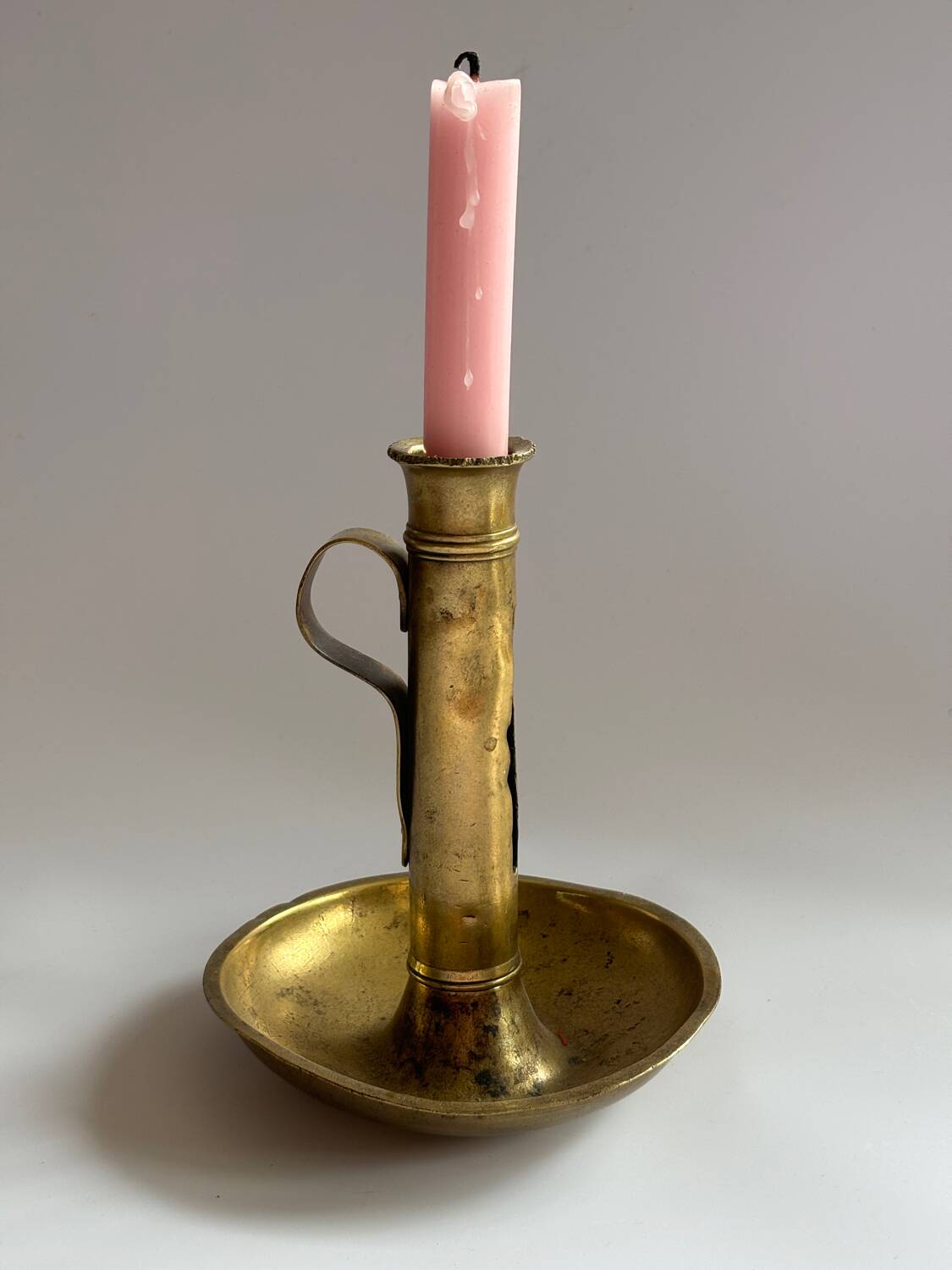 Brass candle holder